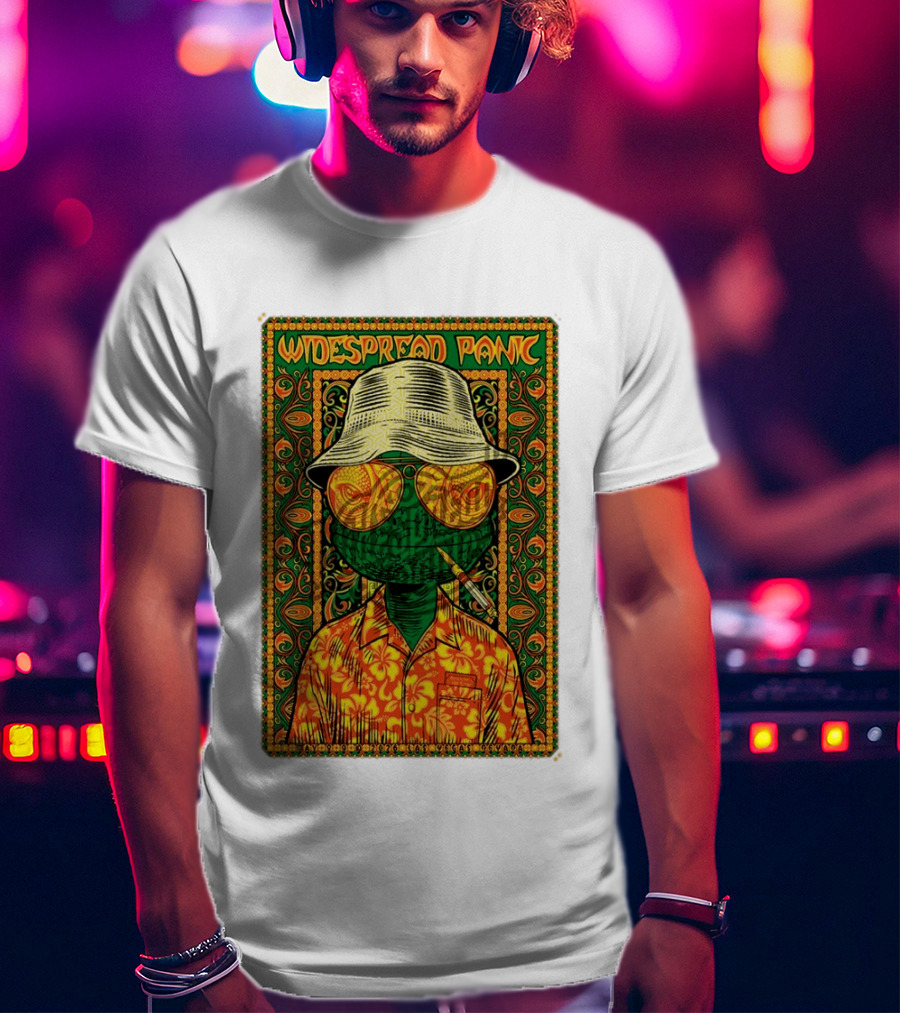 Widespread Panic May 8 10 2026 Las Vegas Tour Virgin Hotels The Theater Psychedelic T-Shirt