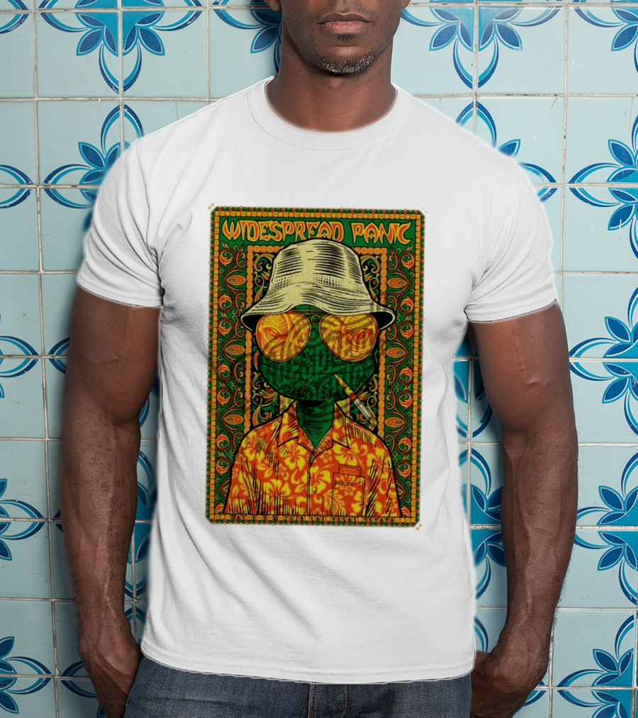 Widespread Panic May 8 10 2026 Las Vegas Tour Virgin Hotels The Theater Psychedelic T-Shirt