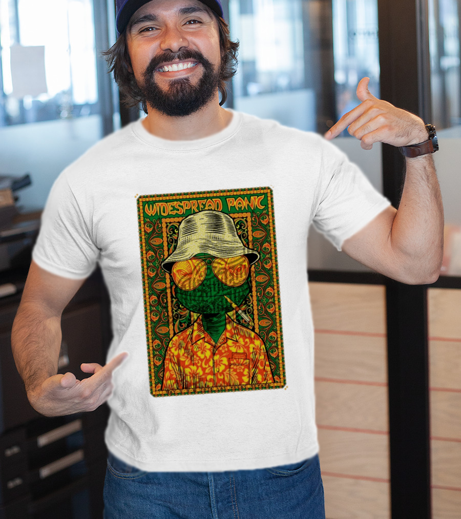 Widespread Panic May 8 10 2026 Las Vegas Tour Virgin Hotels The Theater Psychedelic T-Shirt