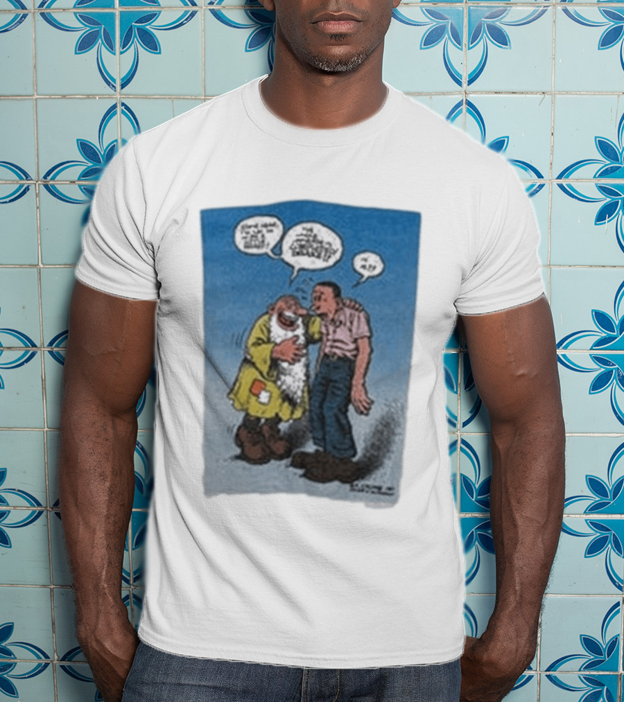 Barn Owl Seattle 1987 R. Crumb Mr Natural Comic Speech Bubbles T-Shirt