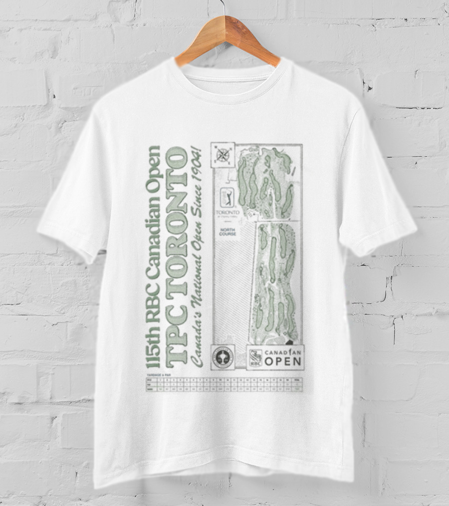 RBC Canadian Open TPC Toronto St George's Golf 1904 T-Shirt