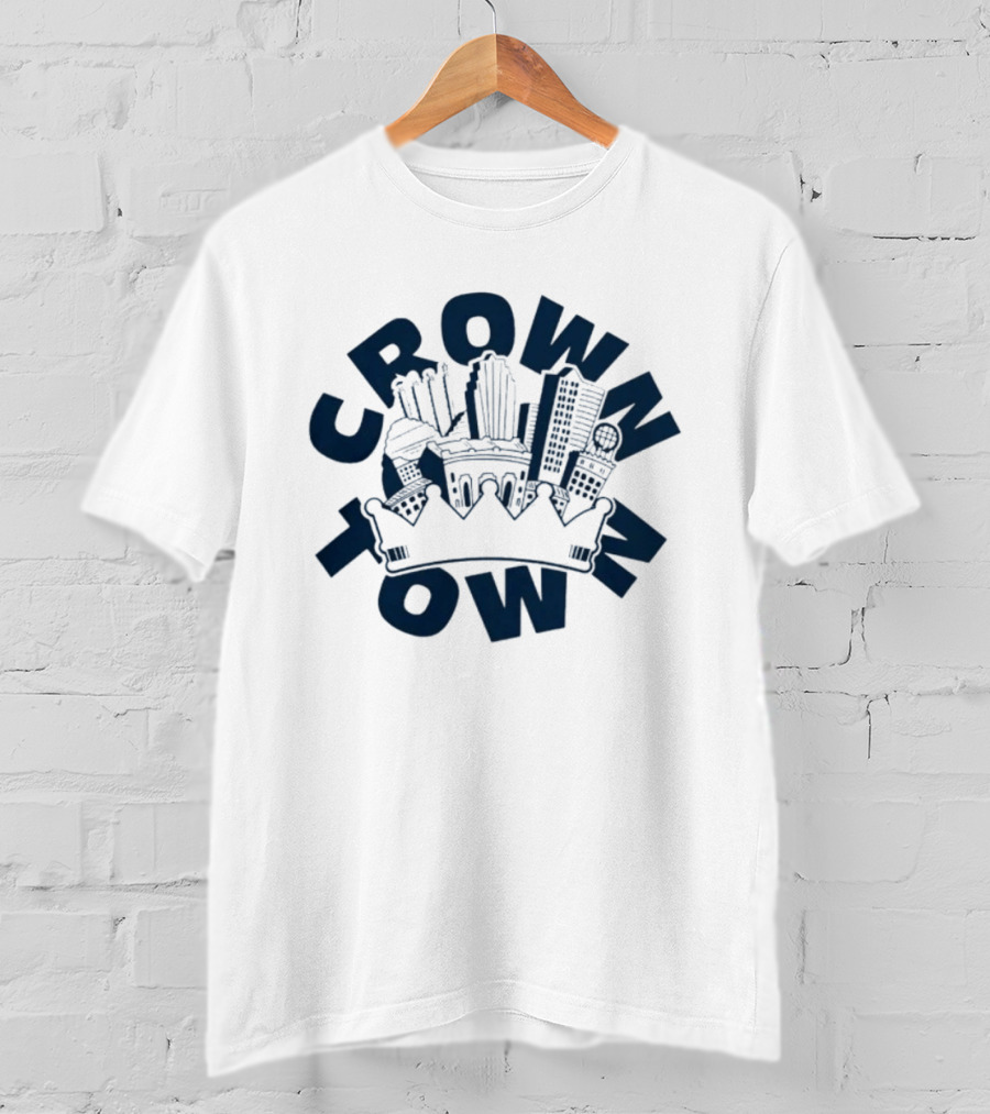 Kansas City Crown Town Skyline Architecture T-Shirt