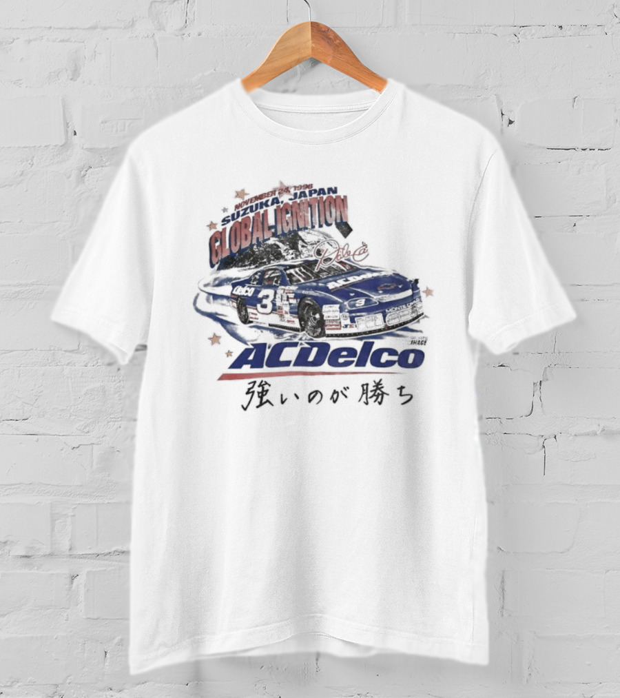 Dale Earnhardt ACDelco Global Ignition Japan Racing 1996 T-Shirt