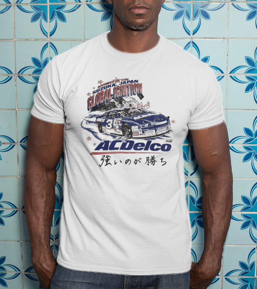 Dale Earnhardt ACDelco Global Ignition Japan Racing 1996 T-Shirt