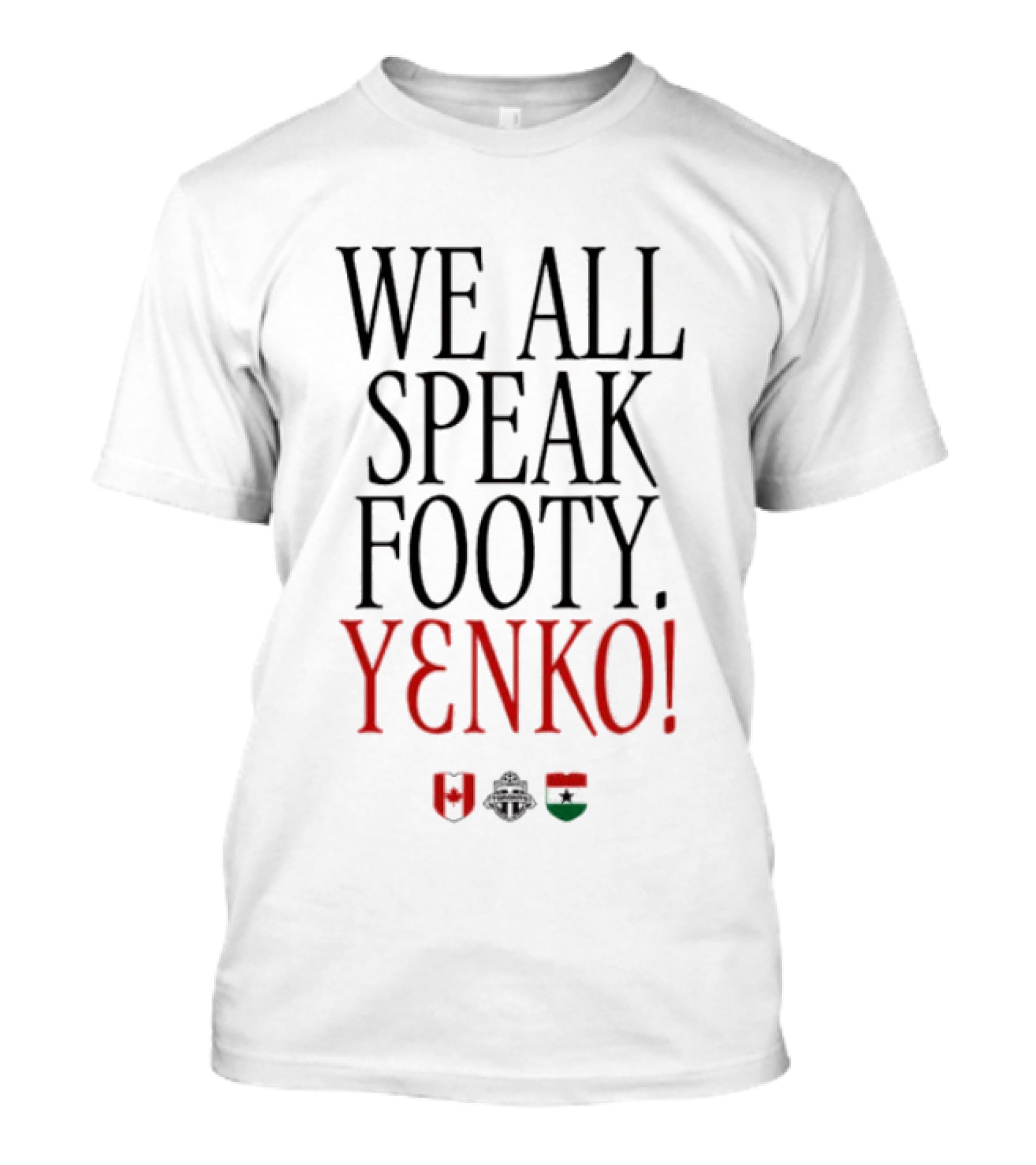We All Speak Footy YENKO Ghana T-Shirt