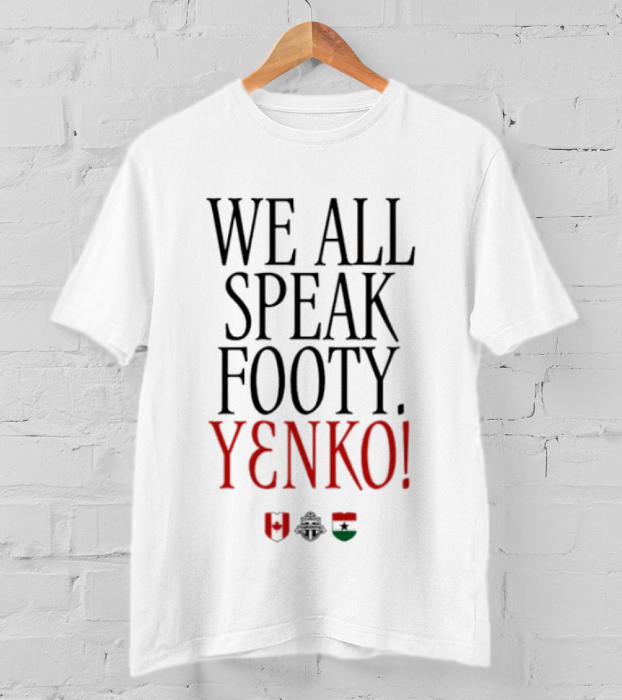 We All Speak Footy YENKO Ghana T-Shirt