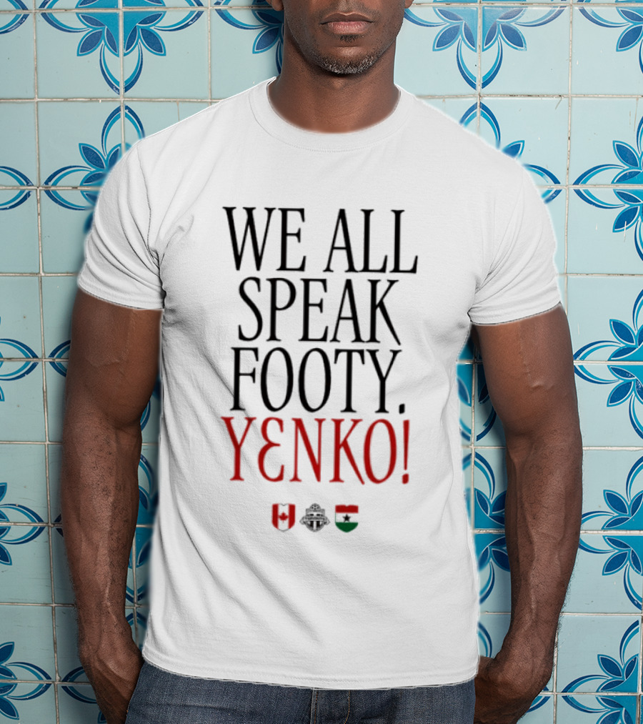 We All Speak Footy YENKO Ghana T-Shirt