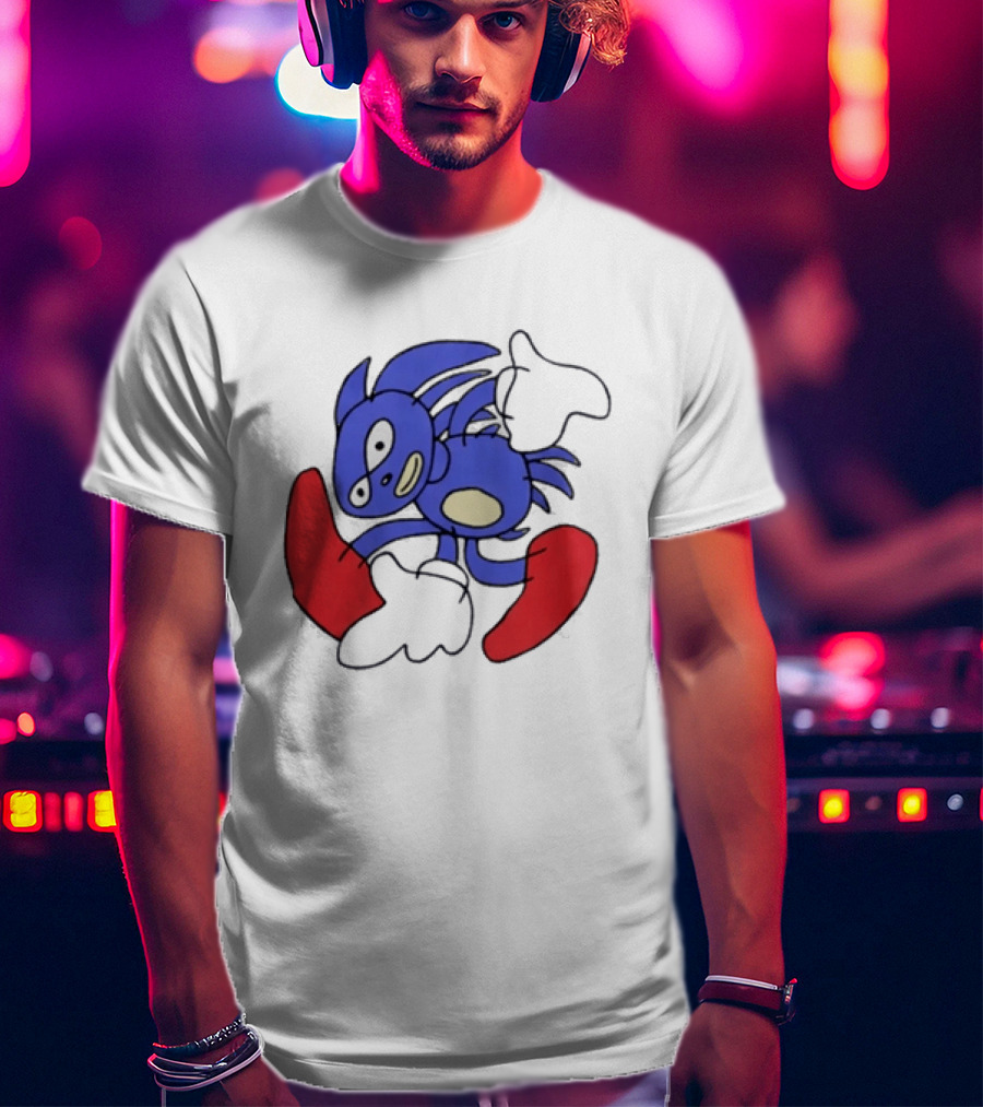 Sanic Hegehog Meme Sega T-Shirt