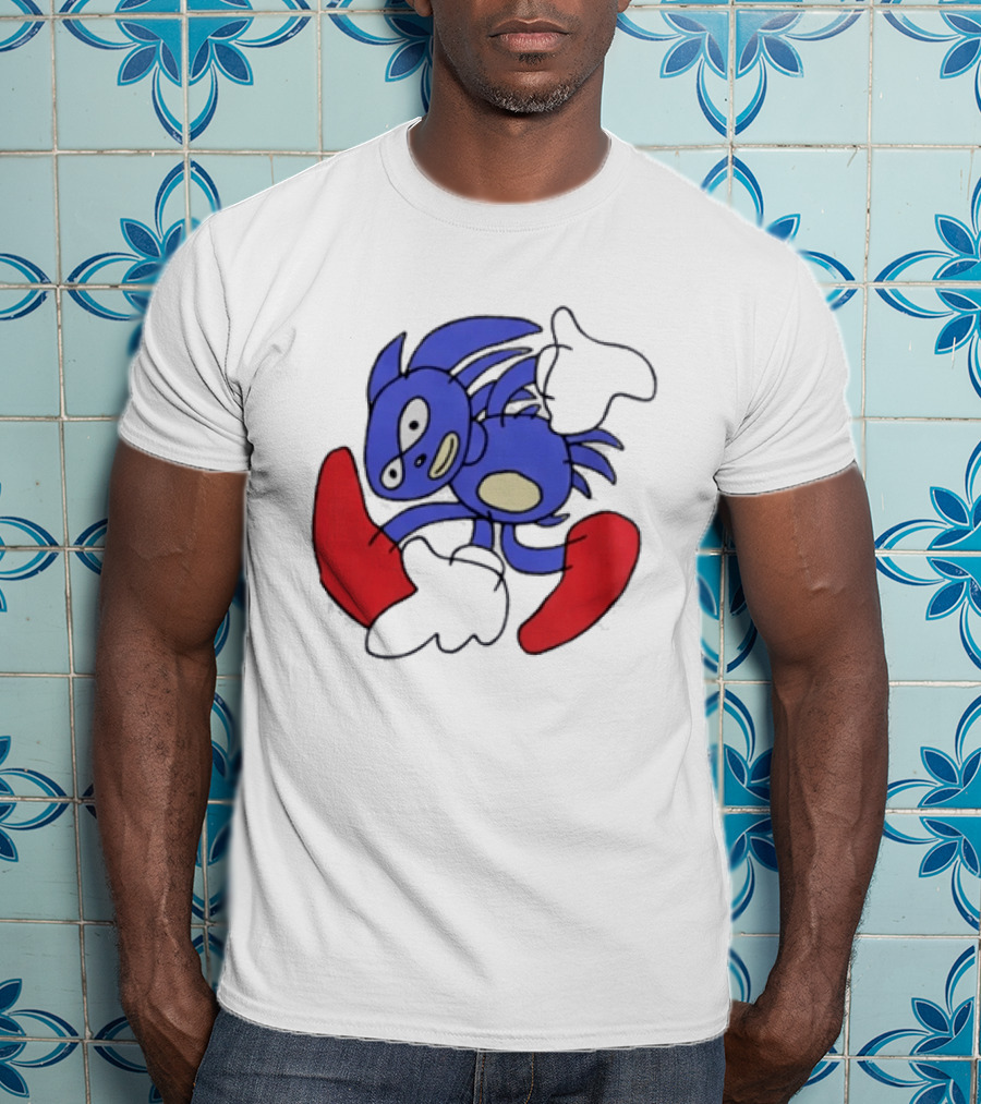 Sanic Hegehog Meme Sega T-Shirt