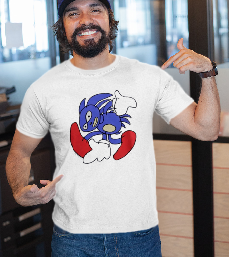 Sanic Hegehog Meme Sega T-Shirt