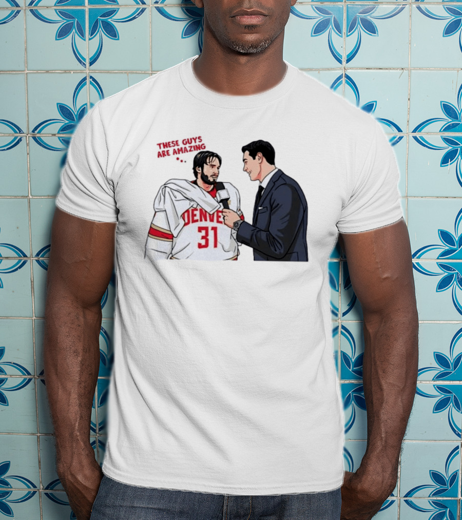 Johnny Hicks Interview Denver 31 Hockey Amazing T-Shirt