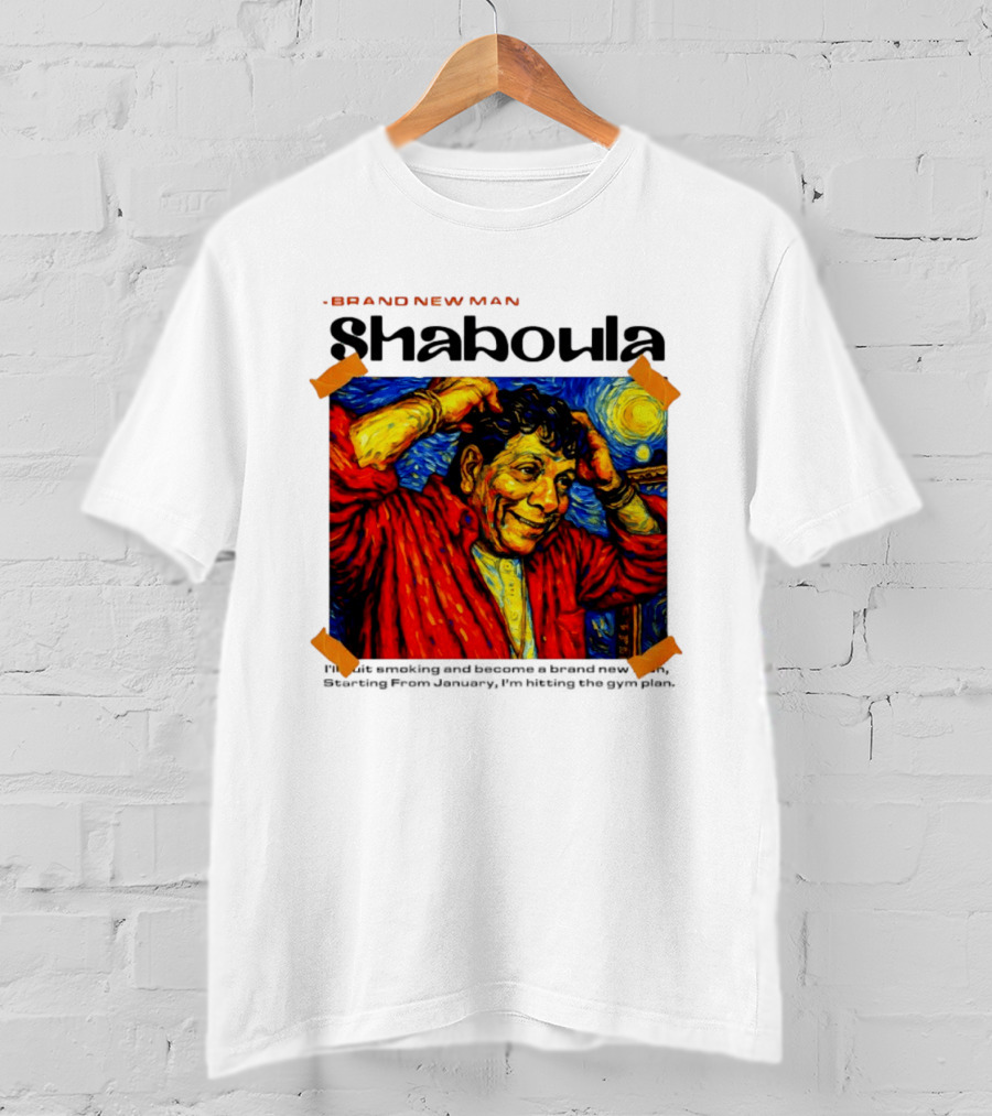 Van Gogh Style Shaboula Brand New Man T-Shirt