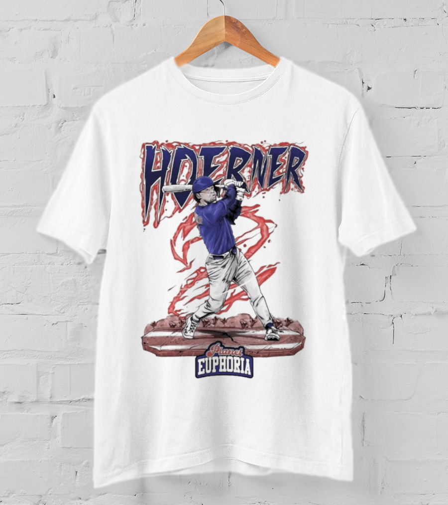 Hoerner The Blue Blaze Euphoria Baseball Player T-Shirt