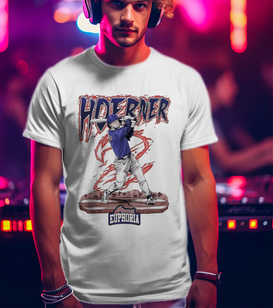 Hoerner The Blue Blaze Euphoria Baseball Player T-Shirt