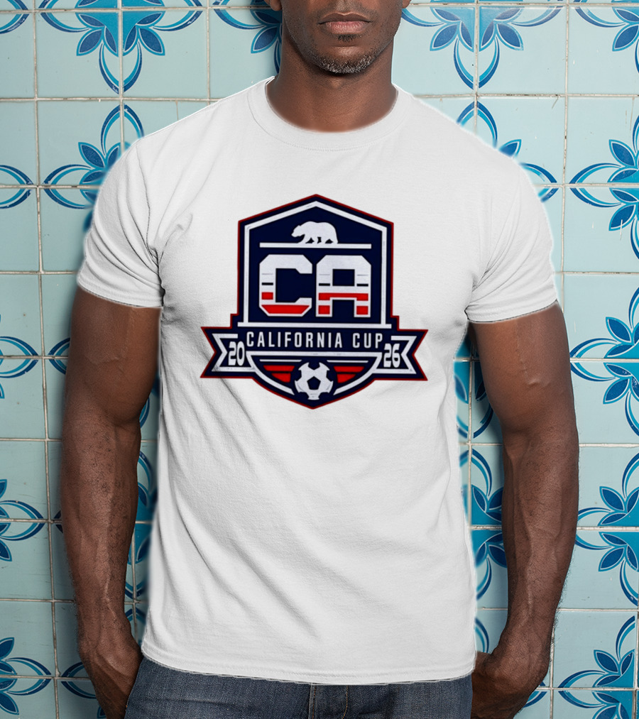 2026 California Cup Soccer CA Bear T-Shirt