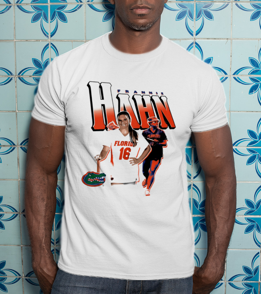 Florida Gators Lacrosse Frannie Hahn Number 16 Sports Team T-Shirt
