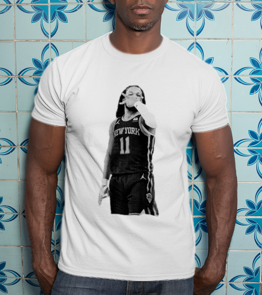 Jalen Brunson Celebration New York Knicks 11 NBA Basketball 2026 T-Shirt