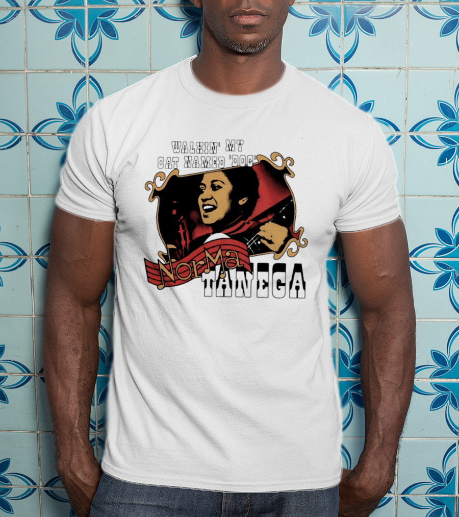 Norma Tanega Walkin' My Cat Named Dog T-Shirt