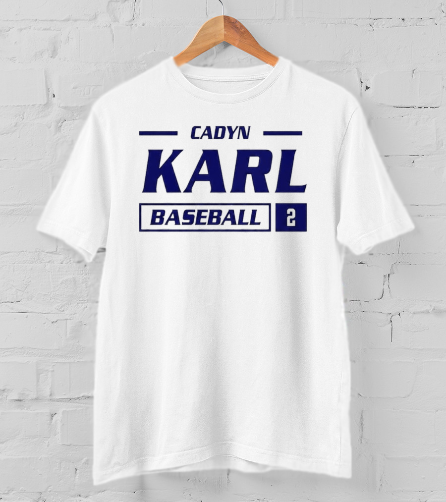 Cadyn Karl Baseball 2 2026 K State Original Cherri Harms T-Shirt