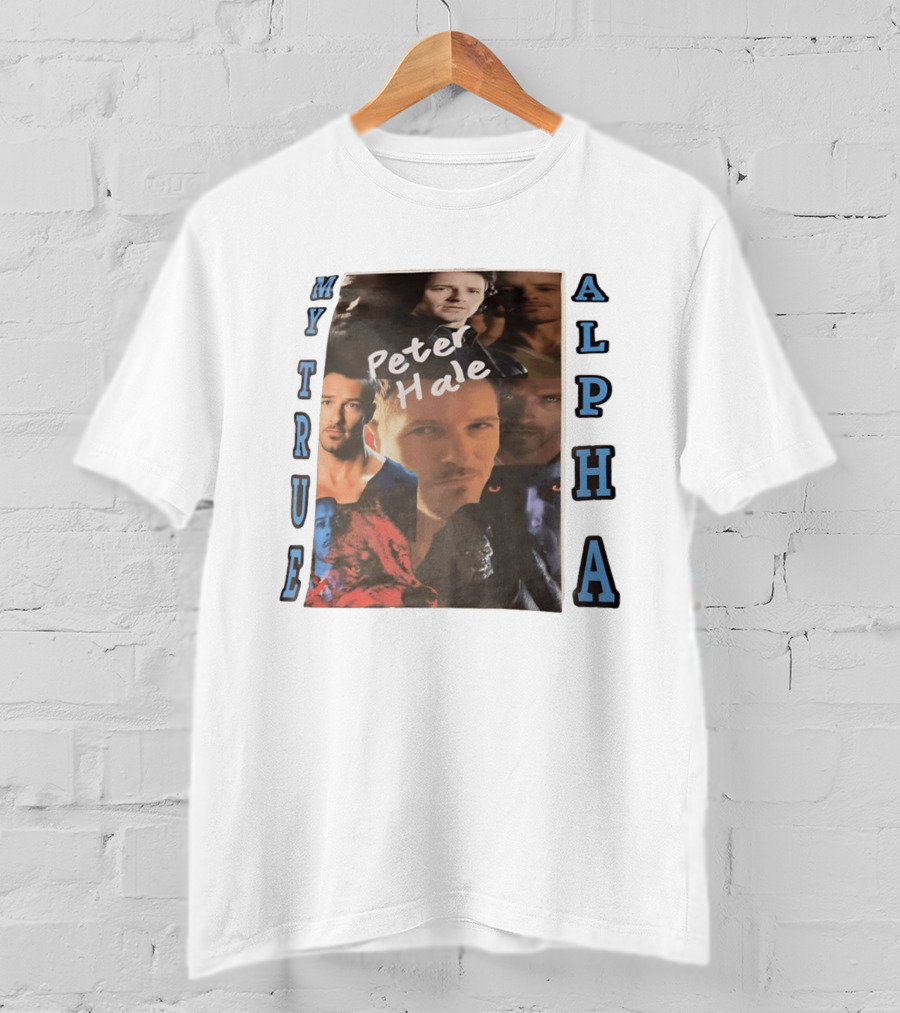 Peter Hale My True Alpha Collage With Photo Montage T-Shirt