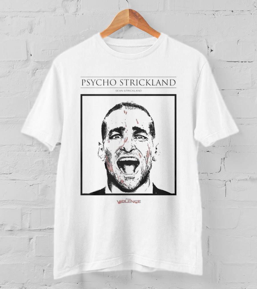 Psycho Strickland Sean Strickland Bloody T-Shirt