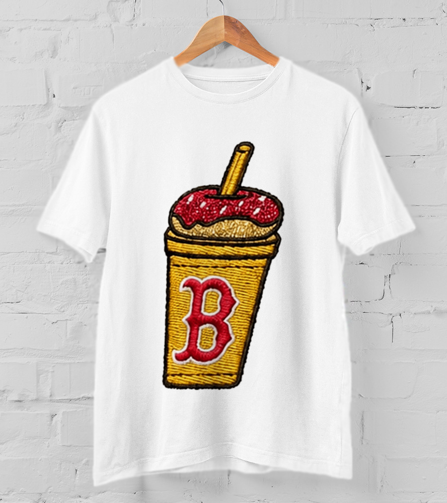 Red Sox Dunkin' Iced Coffee B Cap 2026 T-Shirt