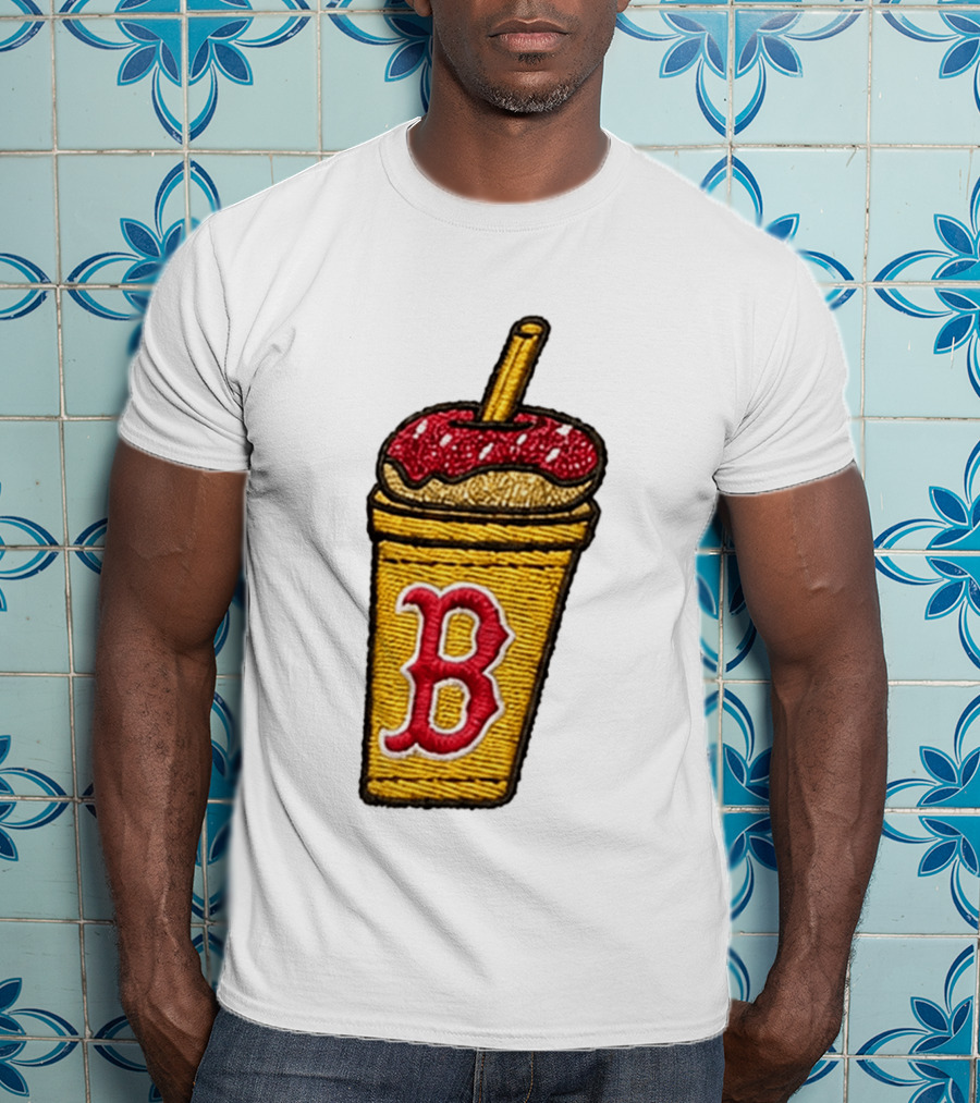 Red Sox Dunkin' Iced Coffee B Cap 2026 T-Shirt