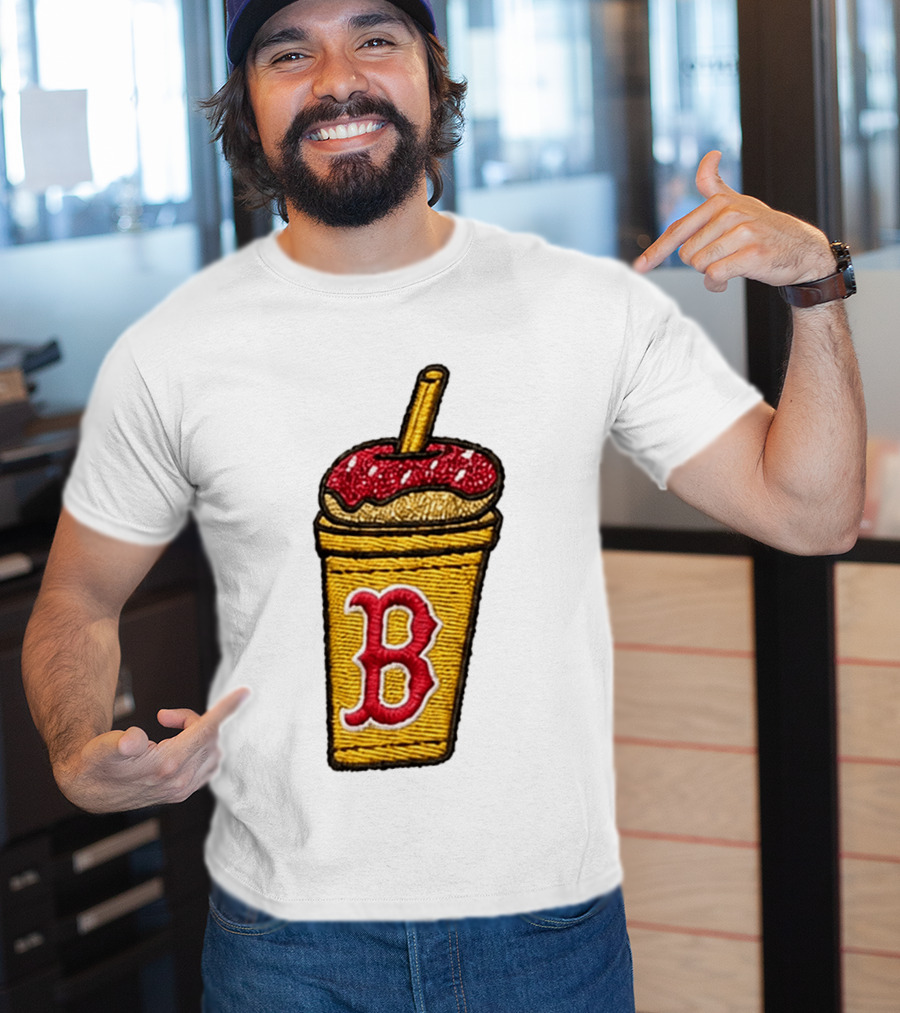 Red Sox Dunkin' Iced Coffee B Cap 2026 T-Shirt