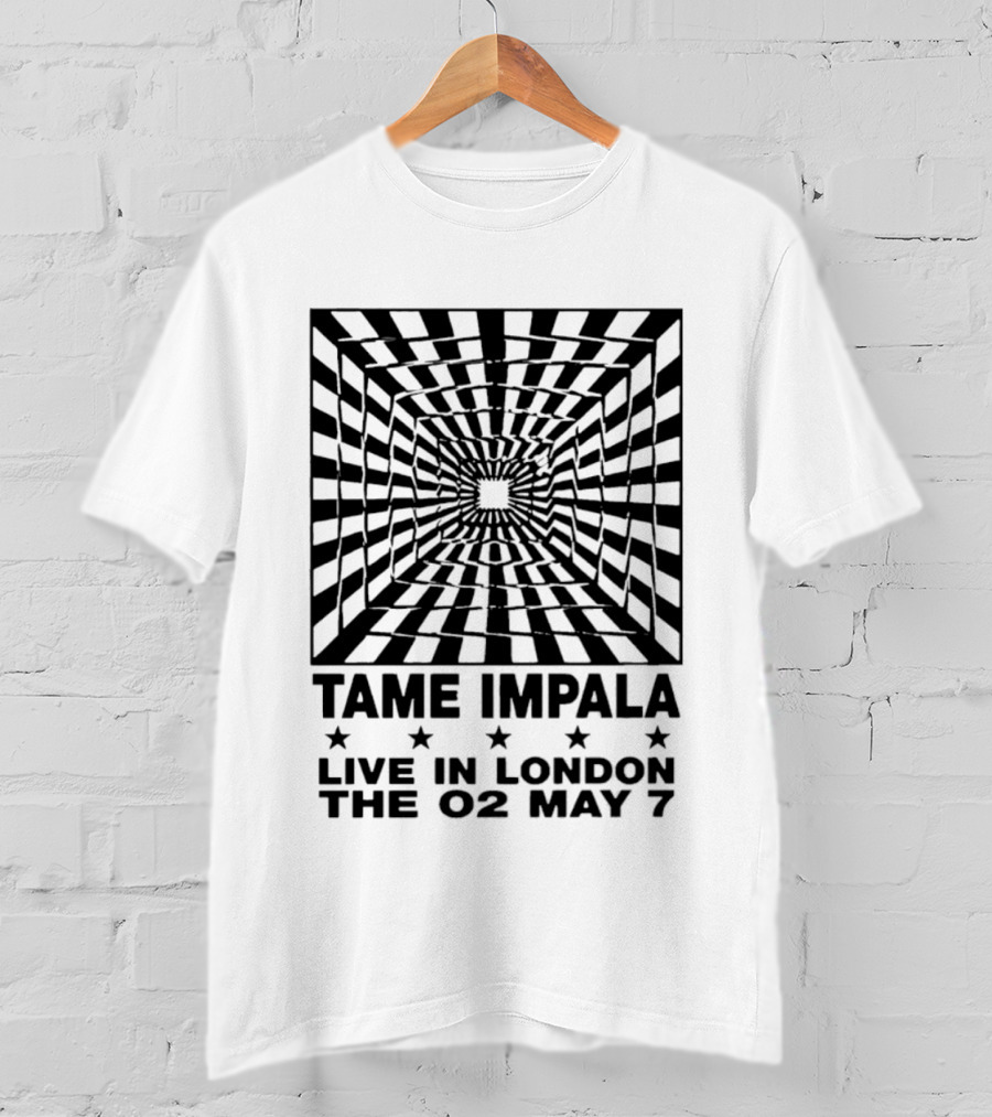 Tame Impala Live In London The O2 May 7 Event Promo T-Shirt