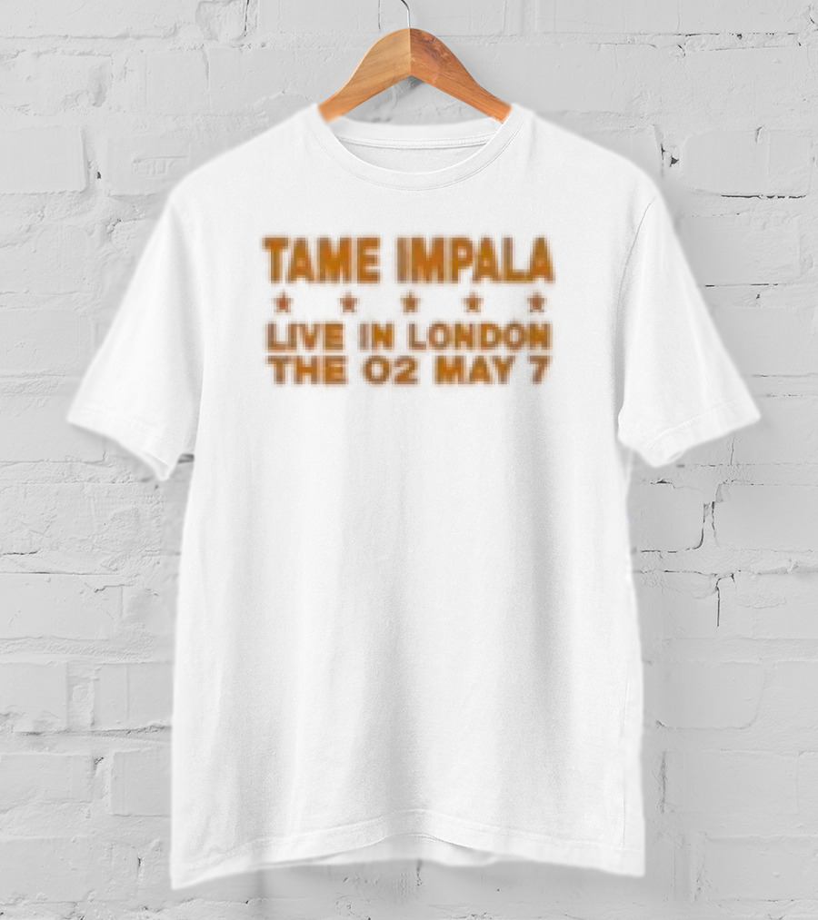 Tame Impala Life In London The O2 May 7 2026 Concert Event T-Shirt