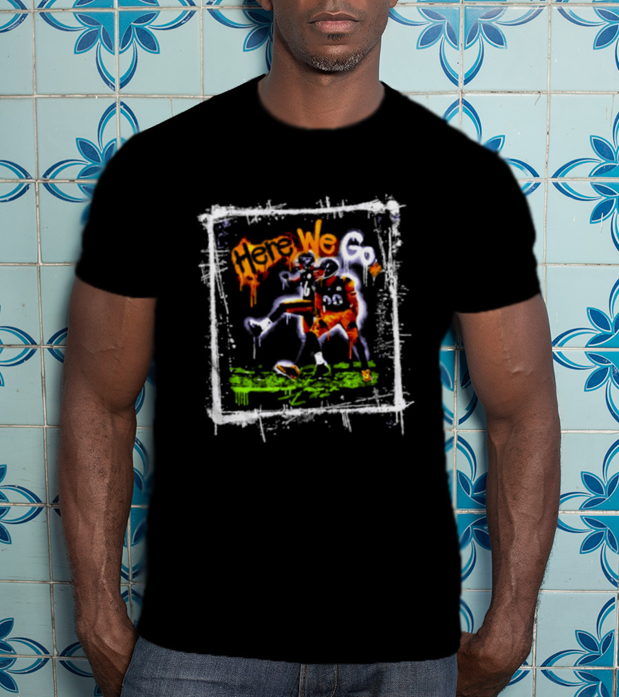 T.J. Watt Here We Go Pittsburgh Steelers Football Players T-Shirt
