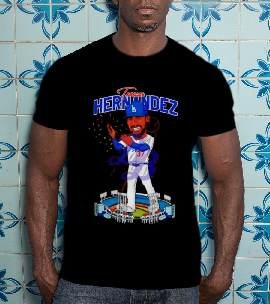 Teoscar Hernández Los Angeles Dodgers 37 MLB 2026 T-Shirt