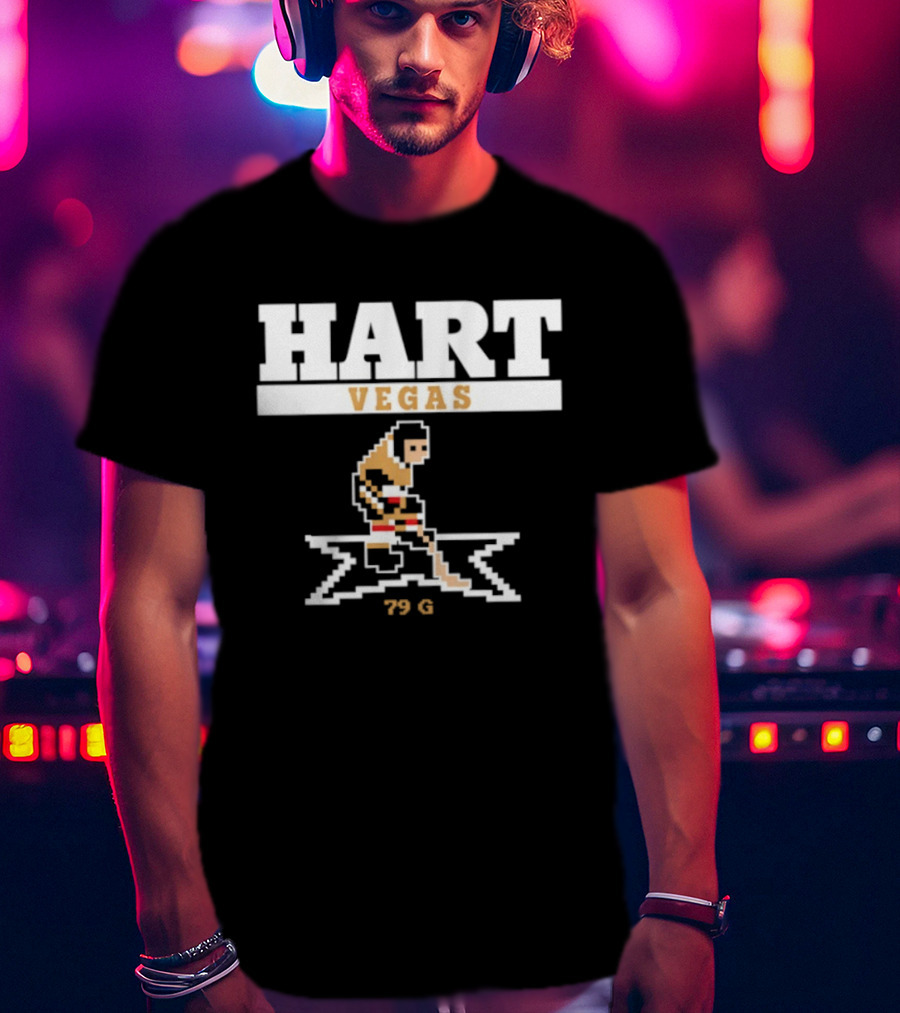 Carter Hart Vegas 79 G Hockey Player T-Shirt