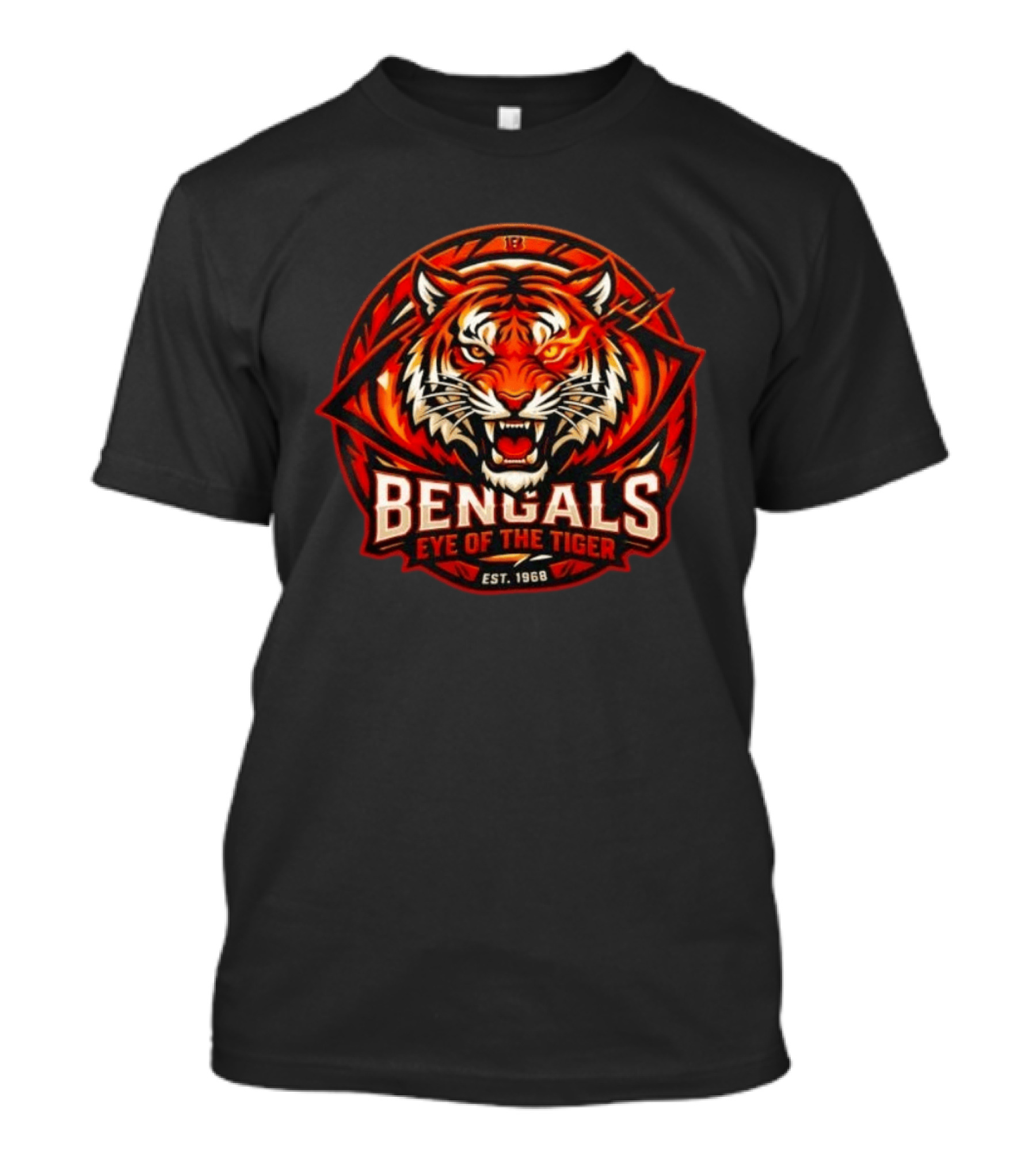 Bengals Eye Of The Tiger Est 1968 T-Shirt