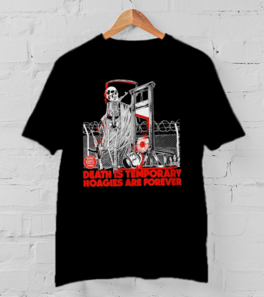 Death Is Temporary Huggies Are Forever Philly Comedy 2023 Mom's T-Shirt