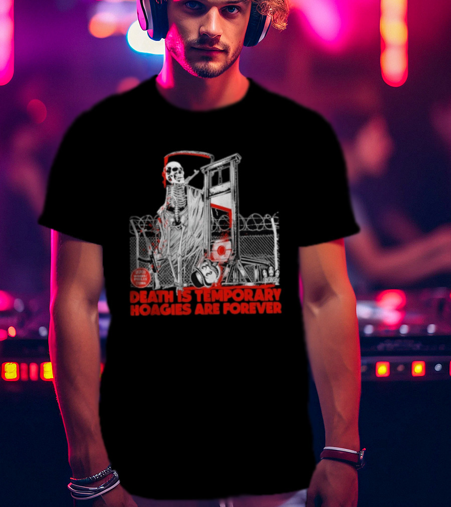 Death Is Temporary Huggies Are Forever Philly Comedy 2023 Mom's T-Shirt