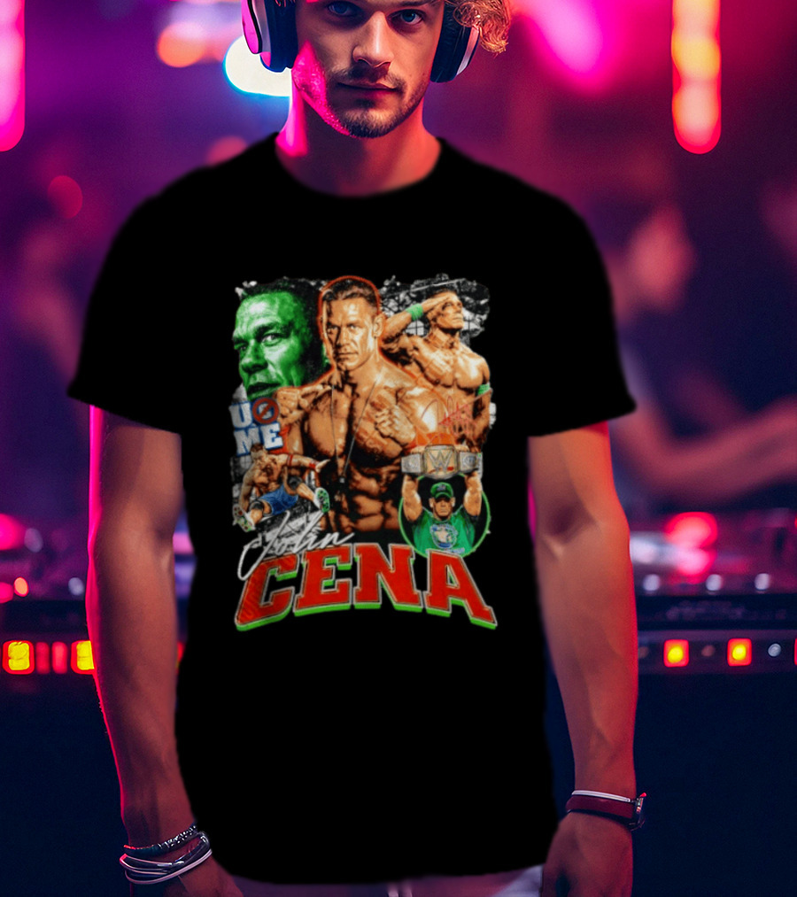 John Cena U Can't See Me U Me Champions WWE T-Shirt