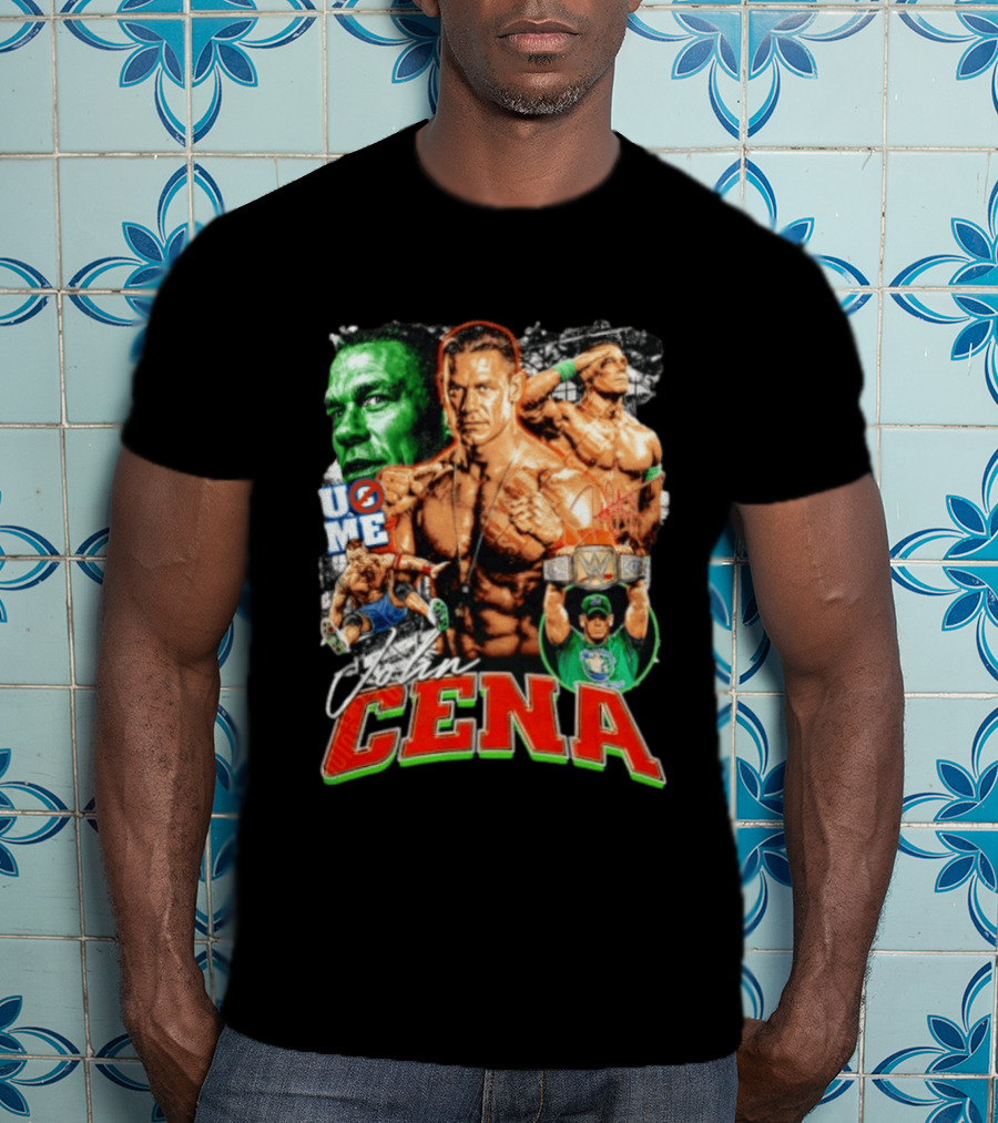 John Cena U Can't See Me U Me Champions WWE T-Shirt