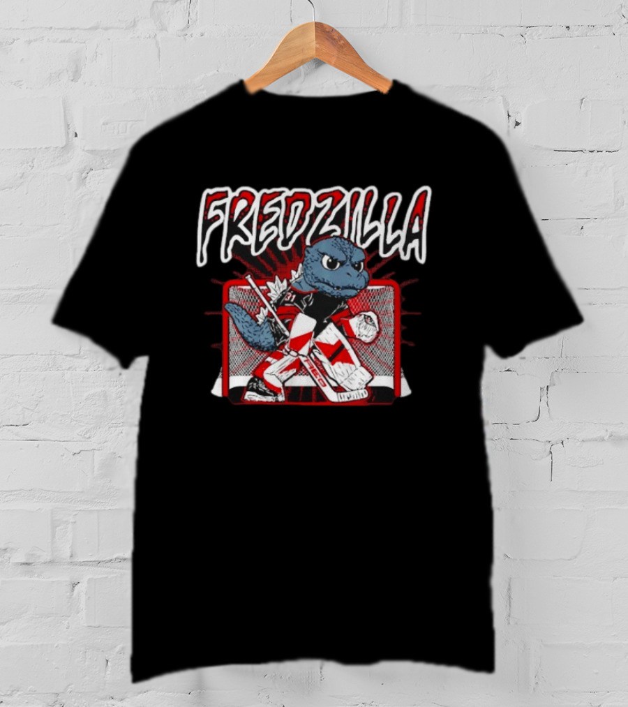 FredZilla Freddie Andersen Carolina Hurricanes Hockey Goalie T-Shirt