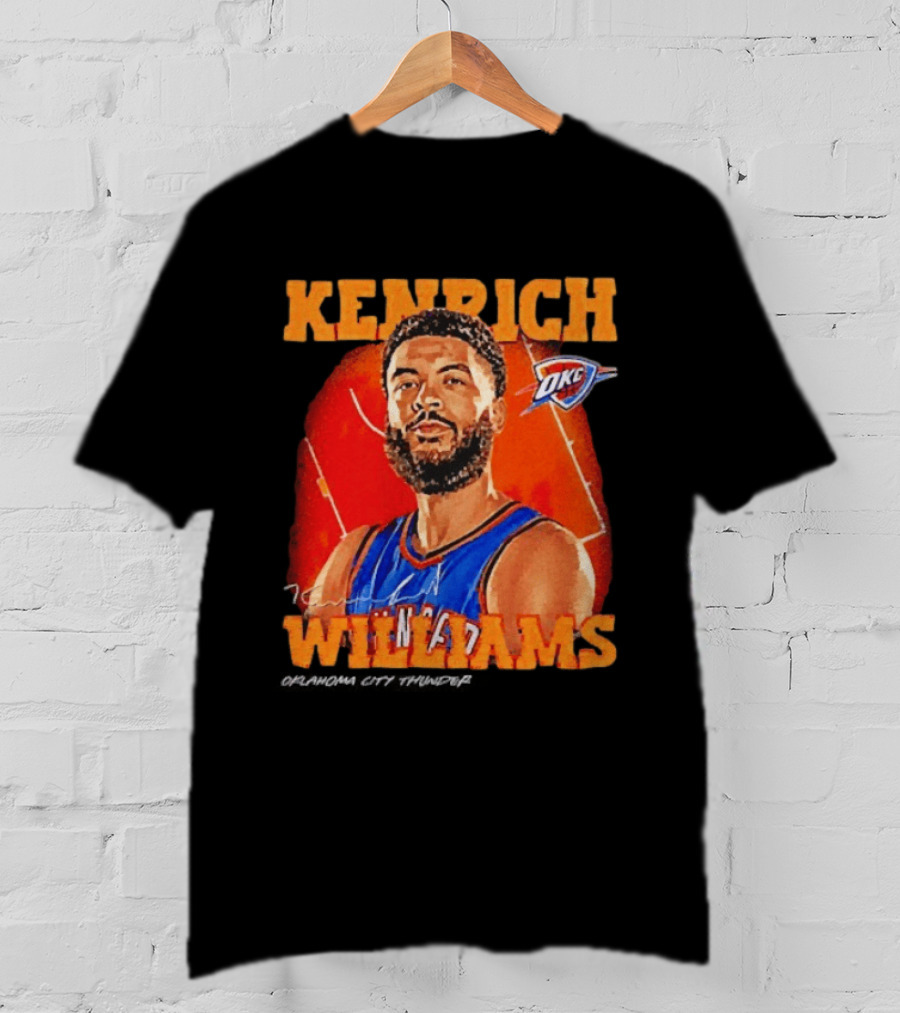 Kenrich Williams Oklahoma City Thunder OKC Basketball Player T-Shirt