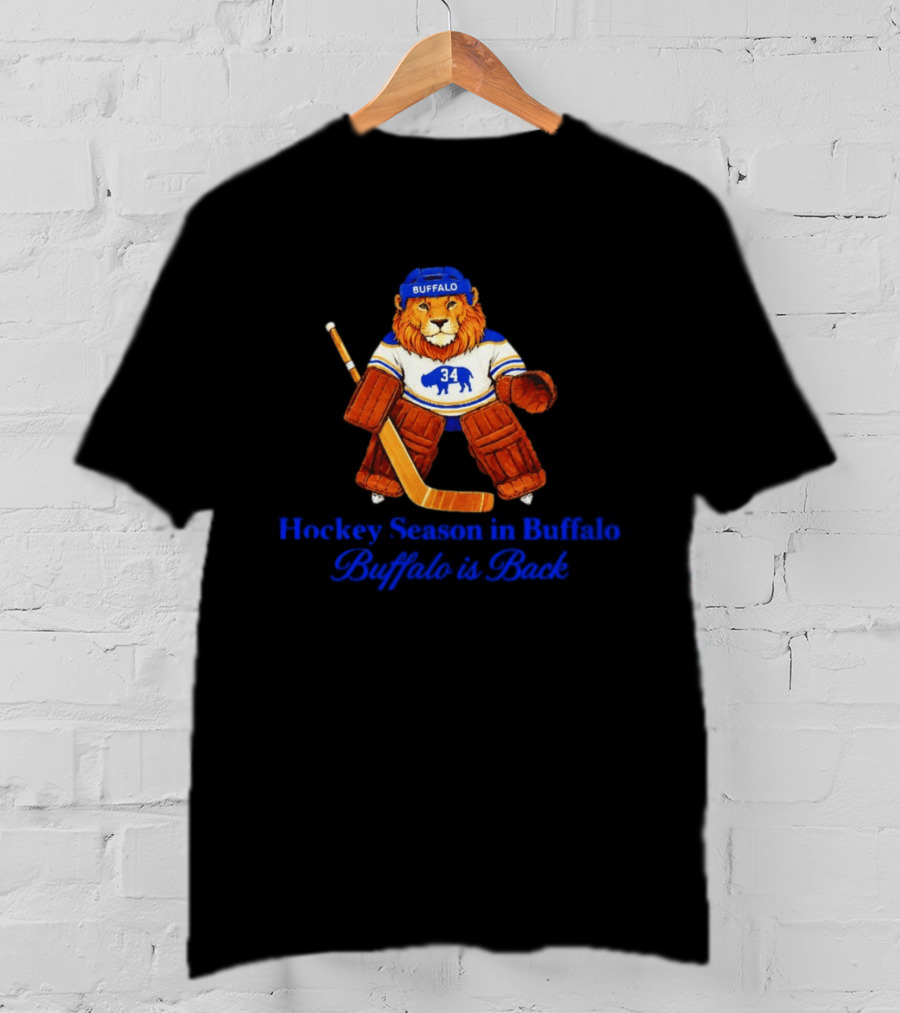 Hockey Season Buffalo Sabres Lion Alex Lyon T-Shirt