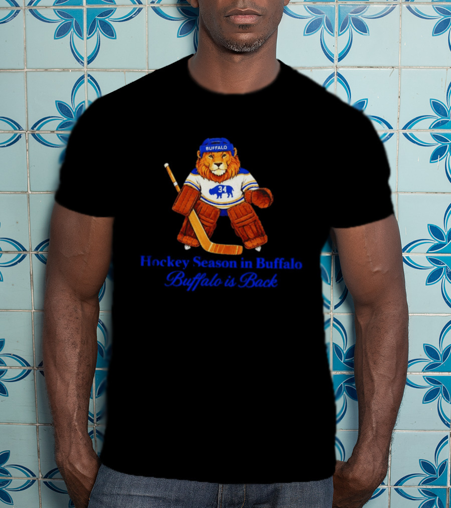 Hockey Season Buffalo Sabres Lion Alex Lyon T-Shirt
