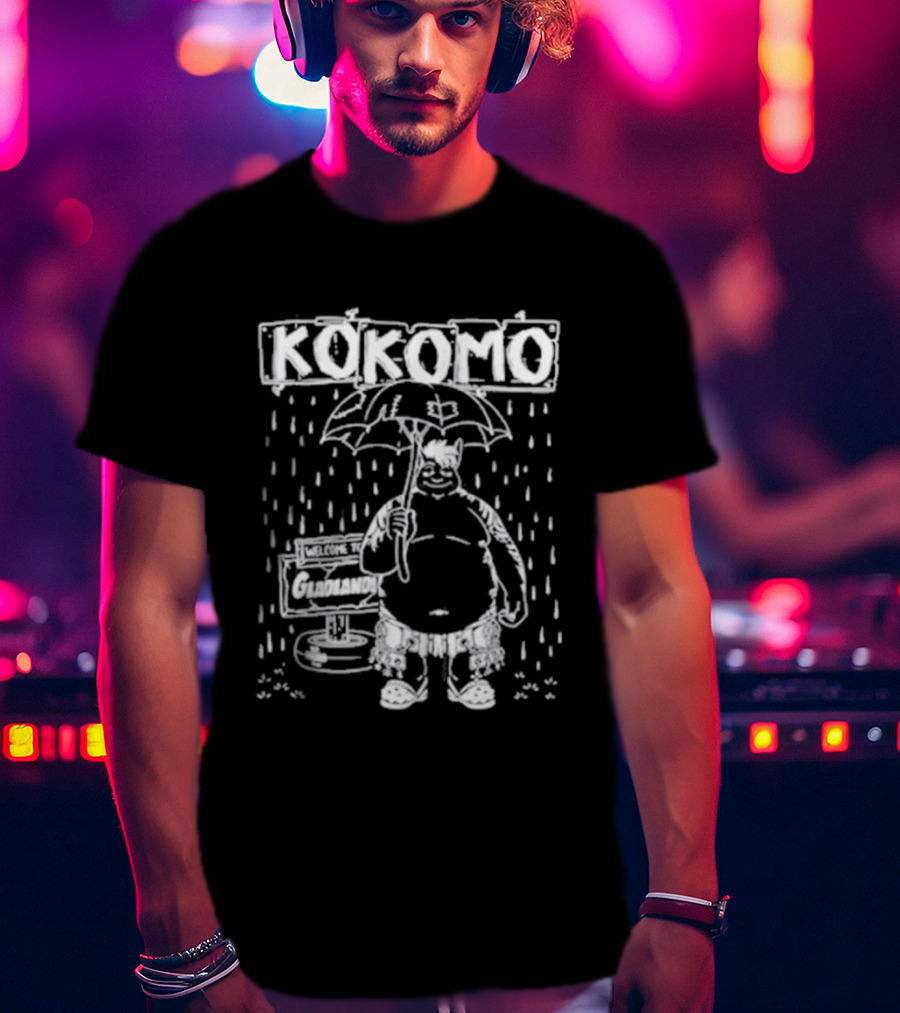 Kokomo Dimension 20 Gladlands Rainy Day Umbrella T-Shirt