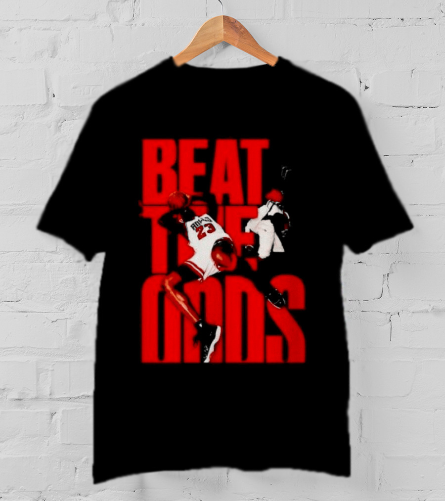 Beat The Odds Michael Jordan 23 Chicago Bulls T-Shirt