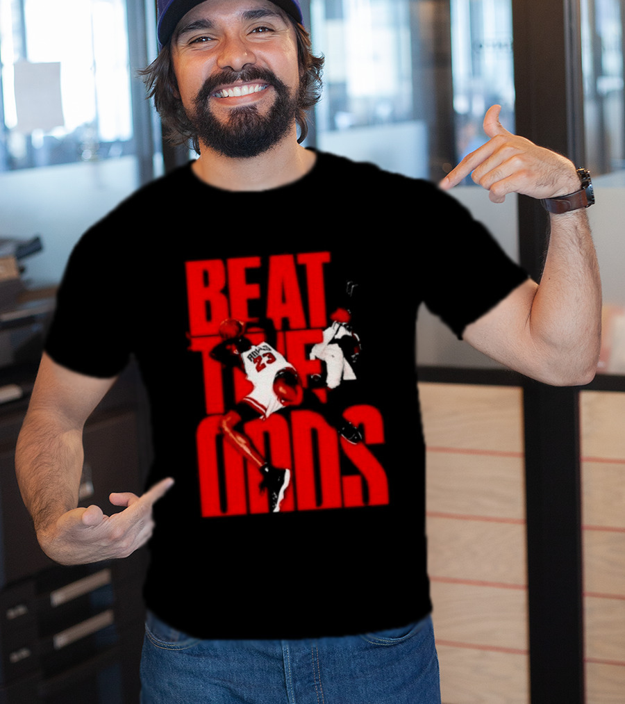 Beat The Odds Michael Jordan 23 Chicago Bulls T-Shirt