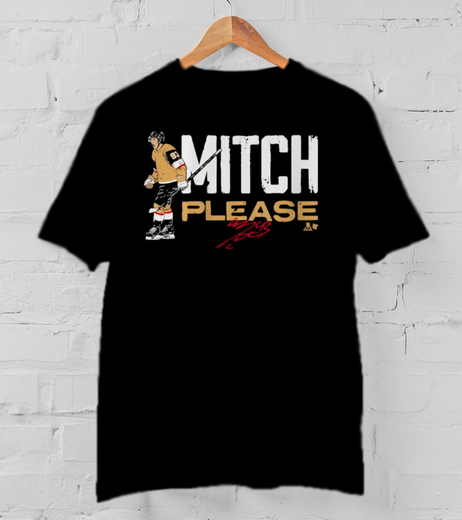 Mitch Please Hockey Graphic With Player T-Shirt