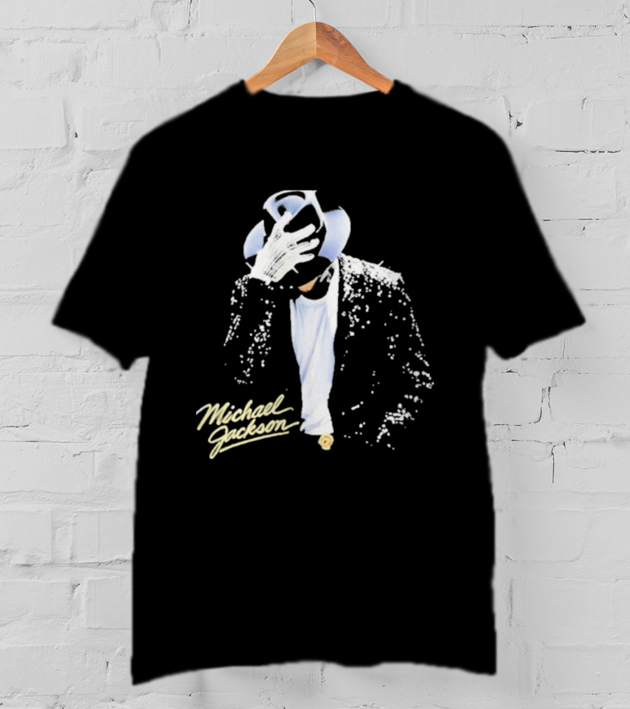 Mj Michael Jackson Iconic King Of Pop T-Shirt