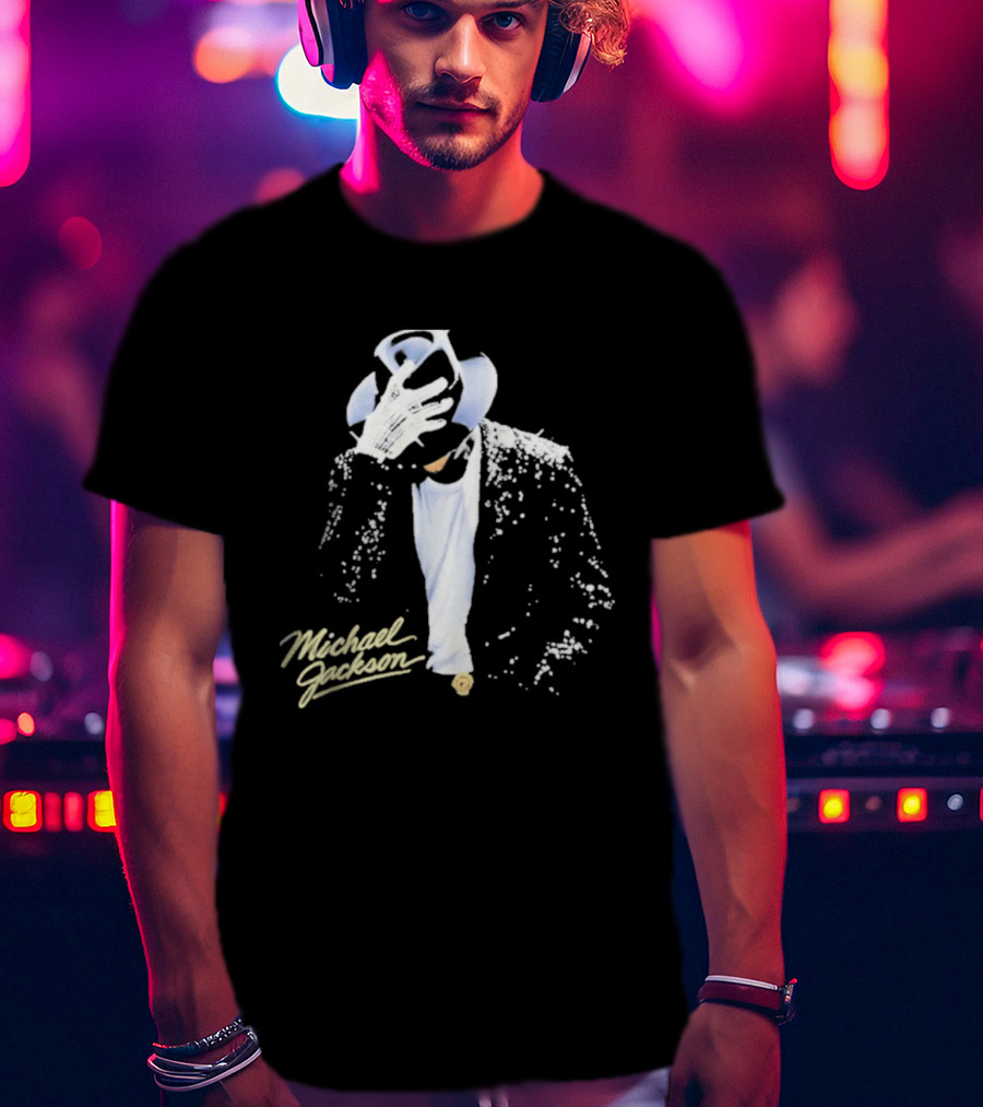 Mj Michael Jackson Iconic King Of Pop T-Shirt