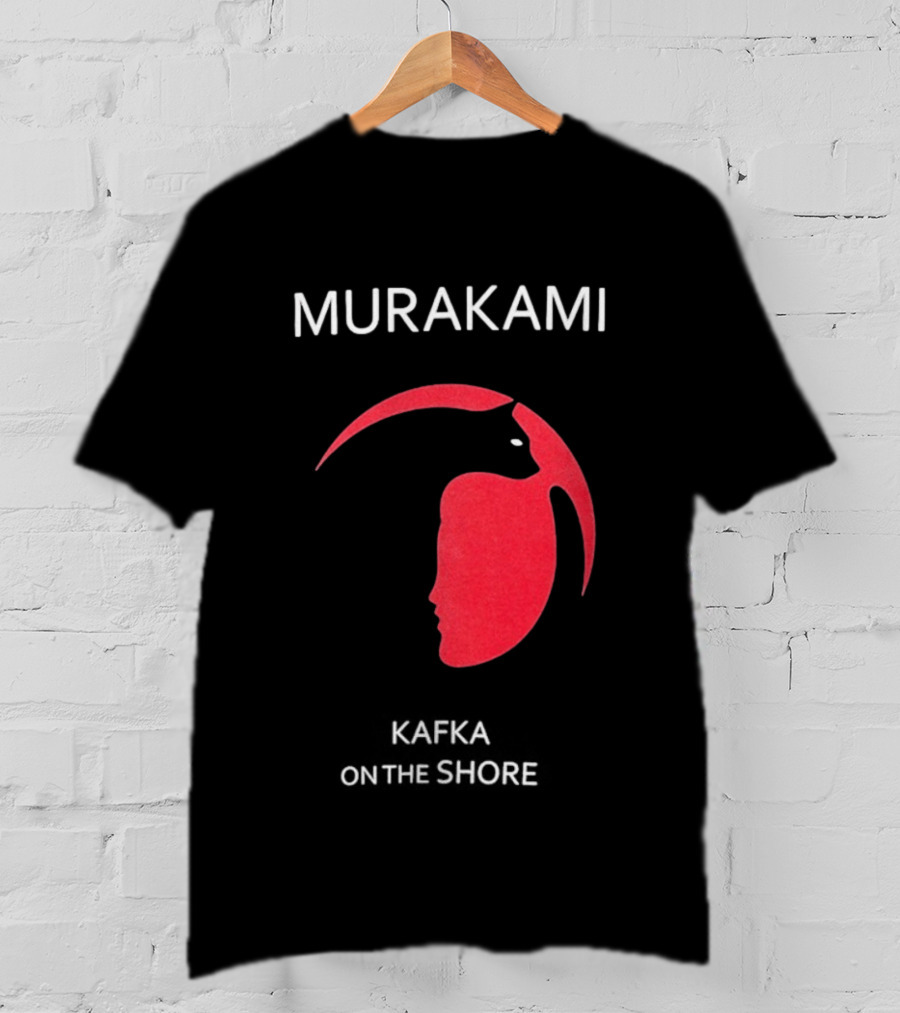 Murakami Kafka On The Shore Red Face T-Shirt