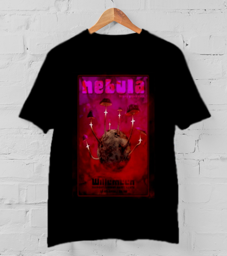 Nebula Willemeen Arnhem Netherlands May 30 2026 Surreal Mushrooms T-Shirt